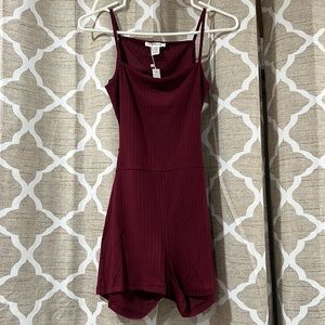 Spaghetti strap romper